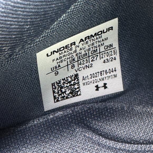 Under Armour Phantom Fore SL Golf‎ Shoes Mens Size 9 Midnight Navy Grey HOVR NEW main image 4
